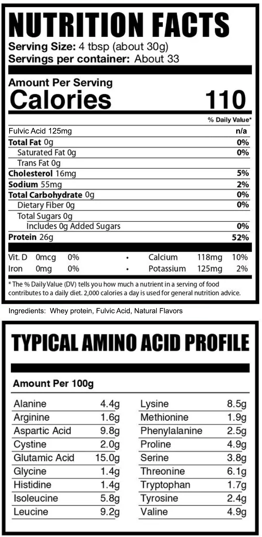 Hyper Protein Powder – Pure Mineral Recharge