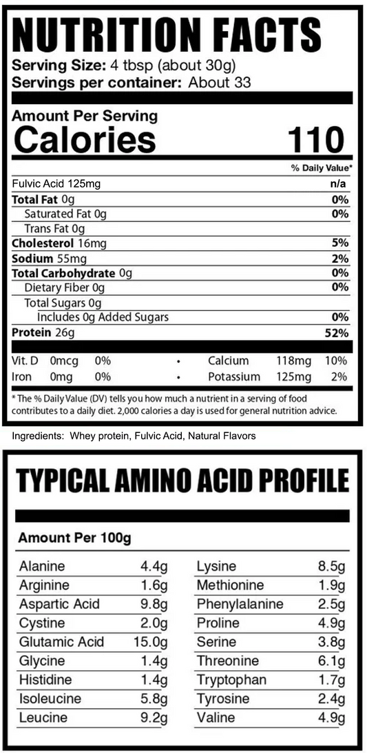 Hyper Protein Powder – Pure Mineral Recharge