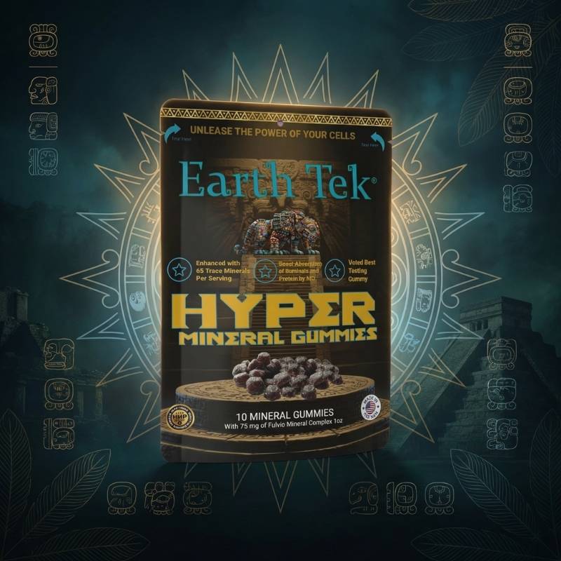 Fulvic Acid Gummies – Adult Daily Detox & Energy – 10 ct