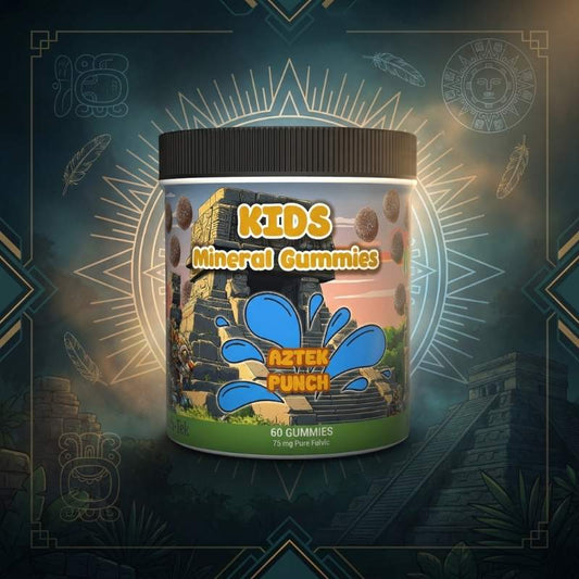 Kids’ Mineral Gummies – Sour – Clean Nutrition for Growing Minds – 60 ct