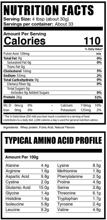 Hyper Protein Powder – Pure Mineral Recharge