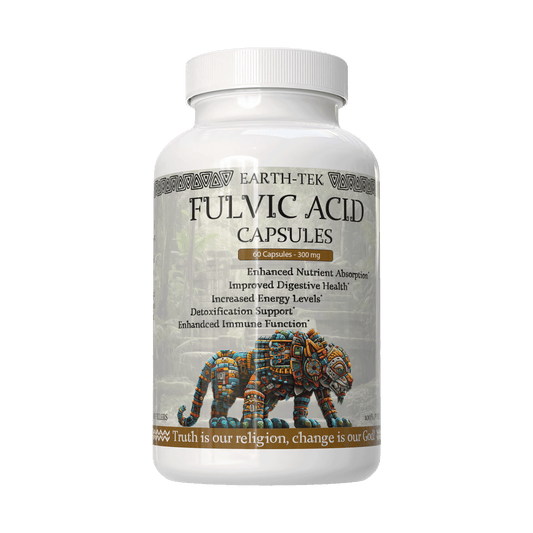 Fulvic Acid Capsules – Cellular Energy, Detox & Vitality – 60 ct