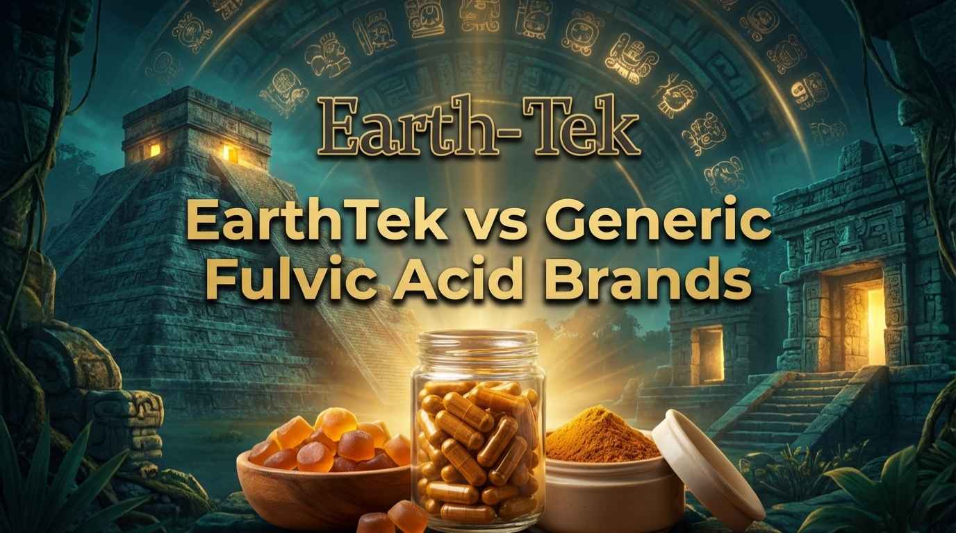 EarthTek vs Generic Fulvic Supplements: What Sets Quality Apart?