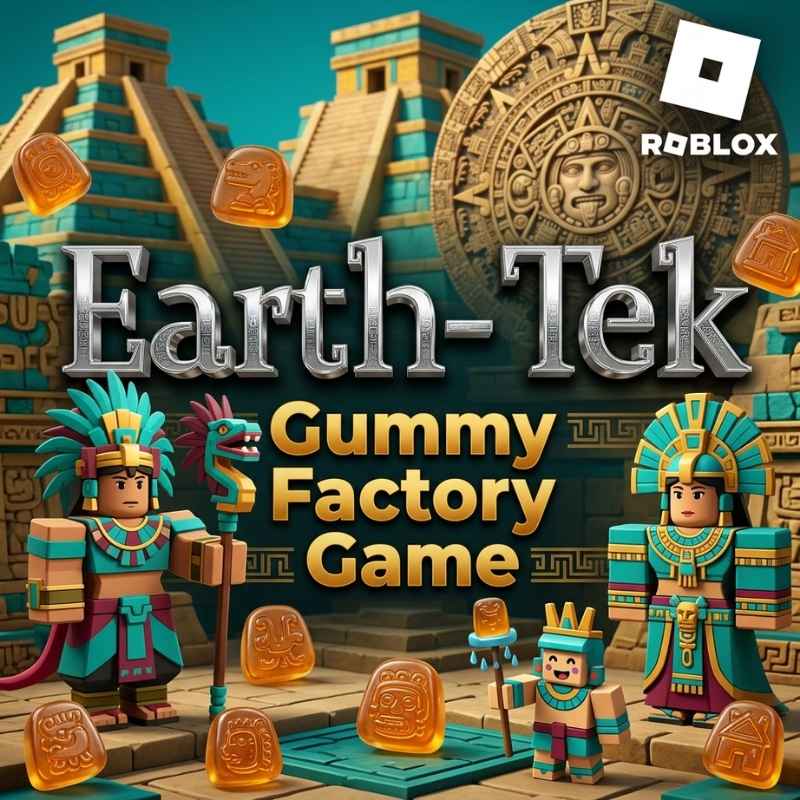 Earth Tek Gummy Factory Roblox Game